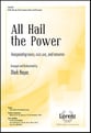 All Hail the Power SATB choral sheet music cover